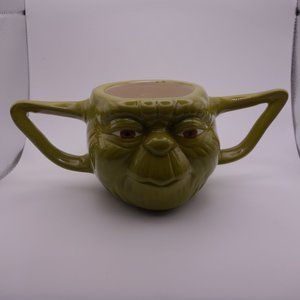 Bioword Disney Lucas Films Star Wars Yoda Sculpted Ceramic Mug 16oz New in Box